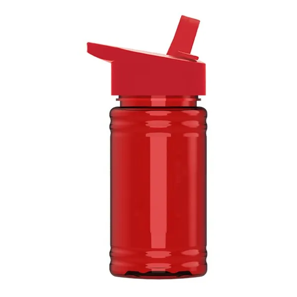 16 Oz. UpCycle Mini RPET Bottle - Flip Straw Lid (Q442722)