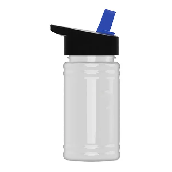 16 Oz. UpCycle Mini RPET Bottle - Flip Straw Lid (Q442722)