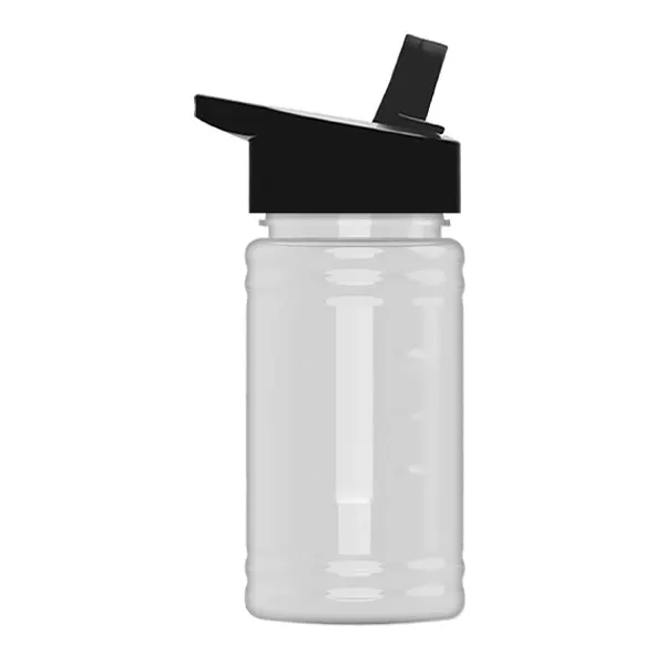 16 Oz. UpCycle Mini RPET Bottle - Flip Straw Lid (Q442722)