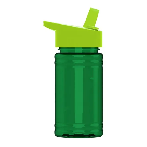 16 Oz. UpCycle Mini RPET Bottle - Flip Straw Lid (Q442722)