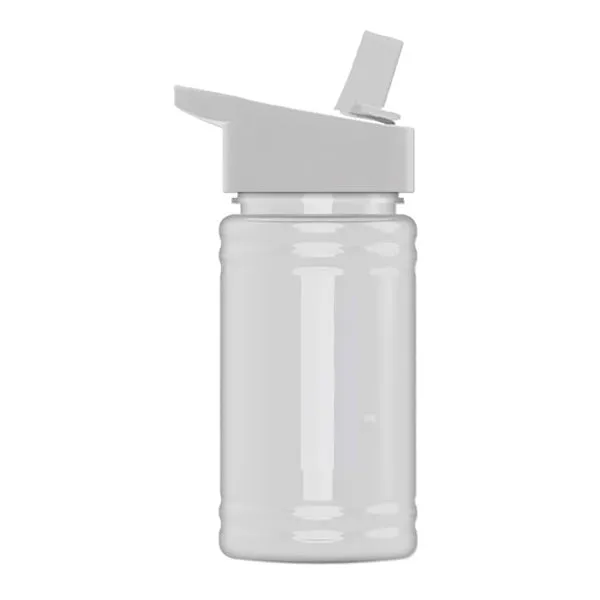 16 Oz. UpCycle Mini RPET Bottle - Flip Straw Lid (Q442722)