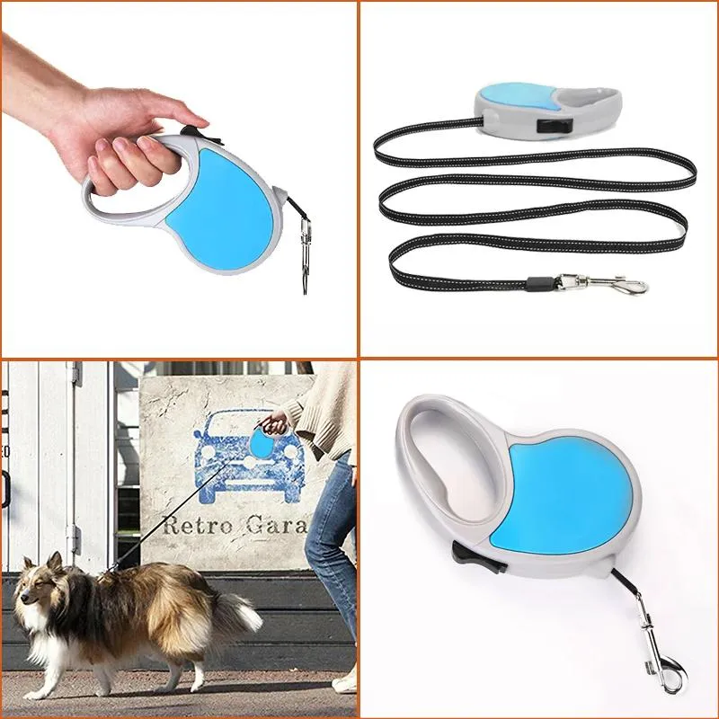16ft Automatic Retractable Dog Cat Leashe