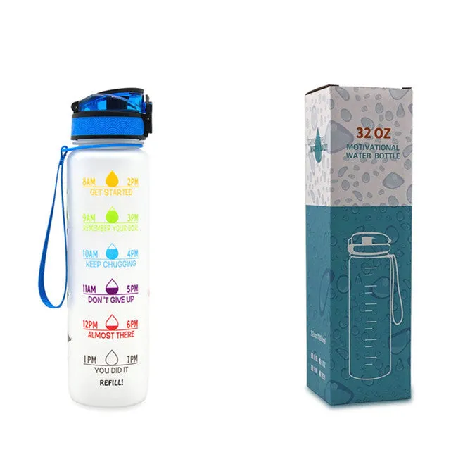 1L Motivational Tritan Water Bottle