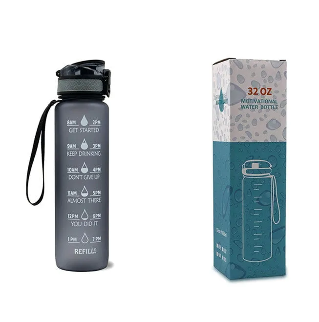 1L Motivational Tritan Water Bottle