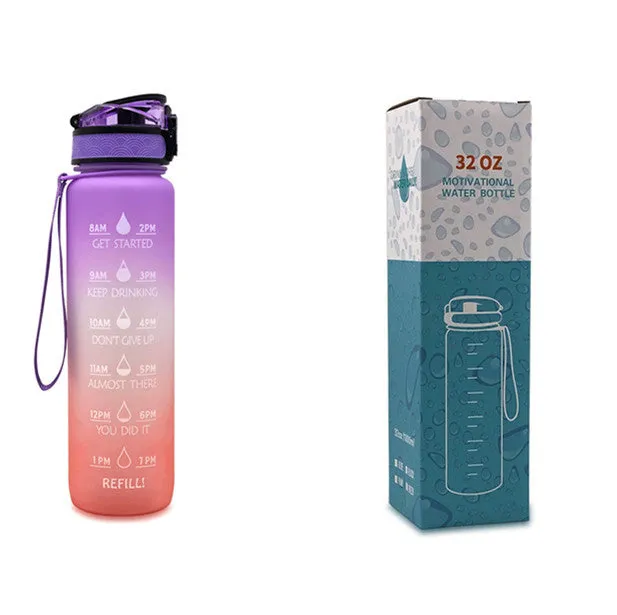 1L Motivational Tritan Water Bottle