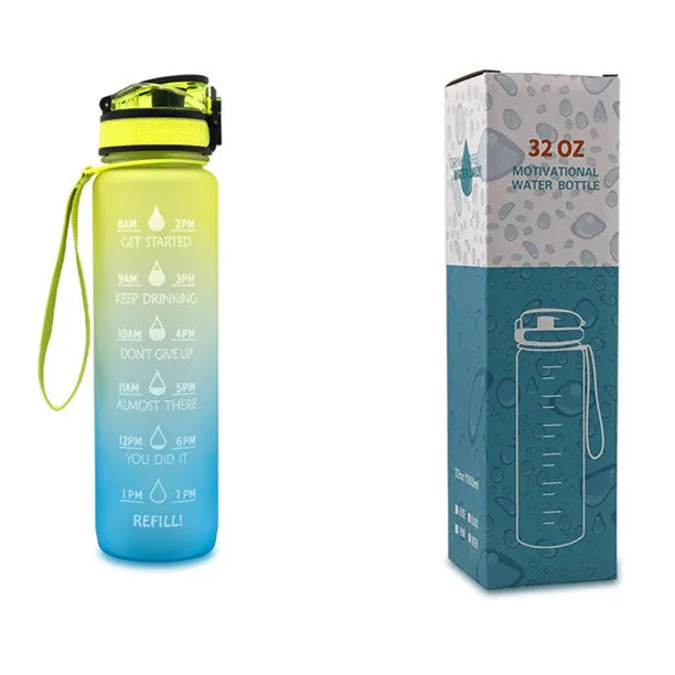 1L Motivational Tritan Water Bottle