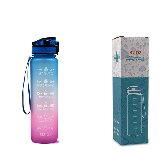 1L Motivational Tritan Water Bottle