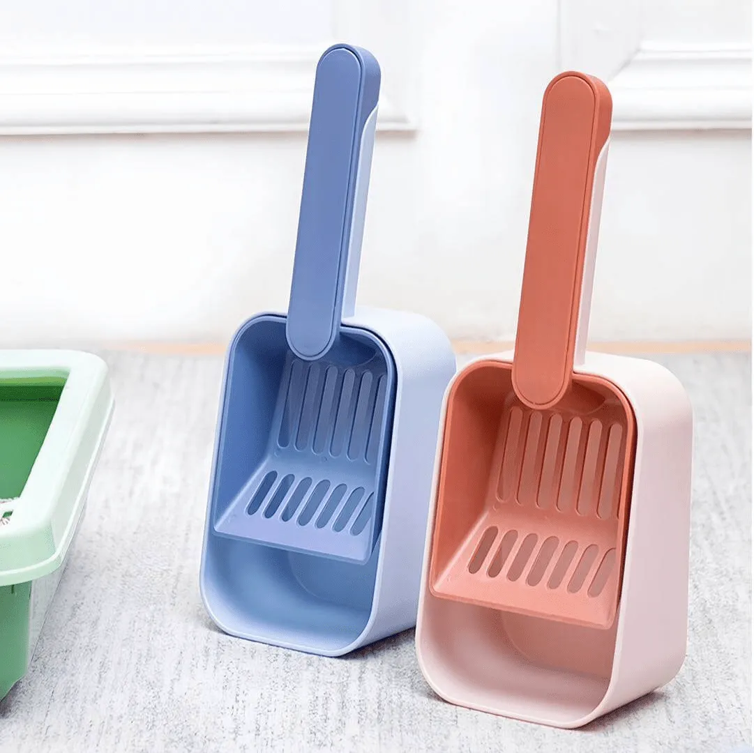 2 In 1 Cat Litter Scoop With Dustpan Combo
