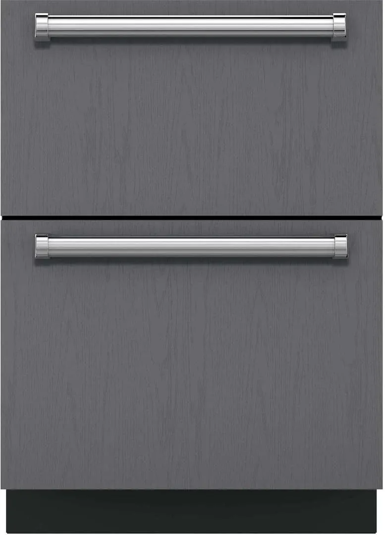 24" Designer Outdoor Refrigerator Drawers - Panel Ready