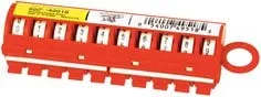 3M™ ScotchCode™ Wire Marker Tape Dispenser with Tape STD-0-9X, compact
design for easy handling, 10/Case