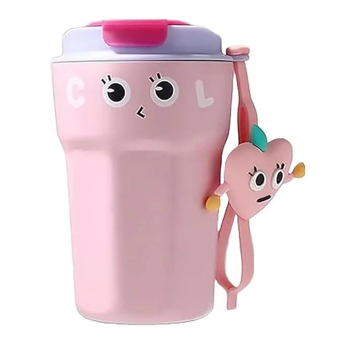 420ml Leakproof Drinking Cup for School, Travel, and Outdoor Use