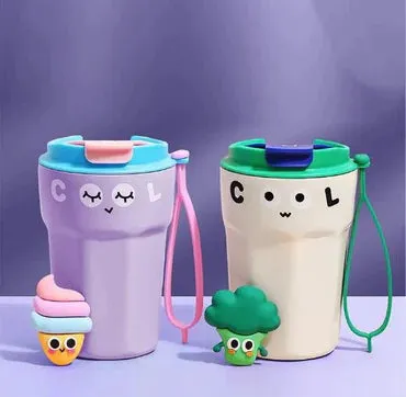 420ml Leakproof Drinking Cup for School, Travel, and Outdoor Use