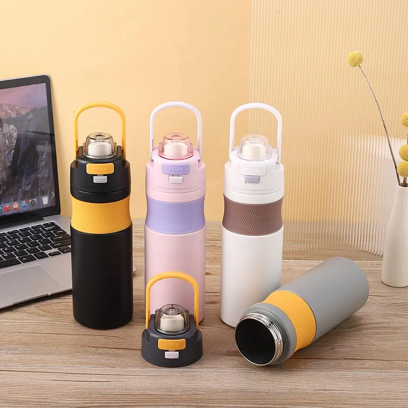 580ml Insulated water bottle for kids with Lid Opening