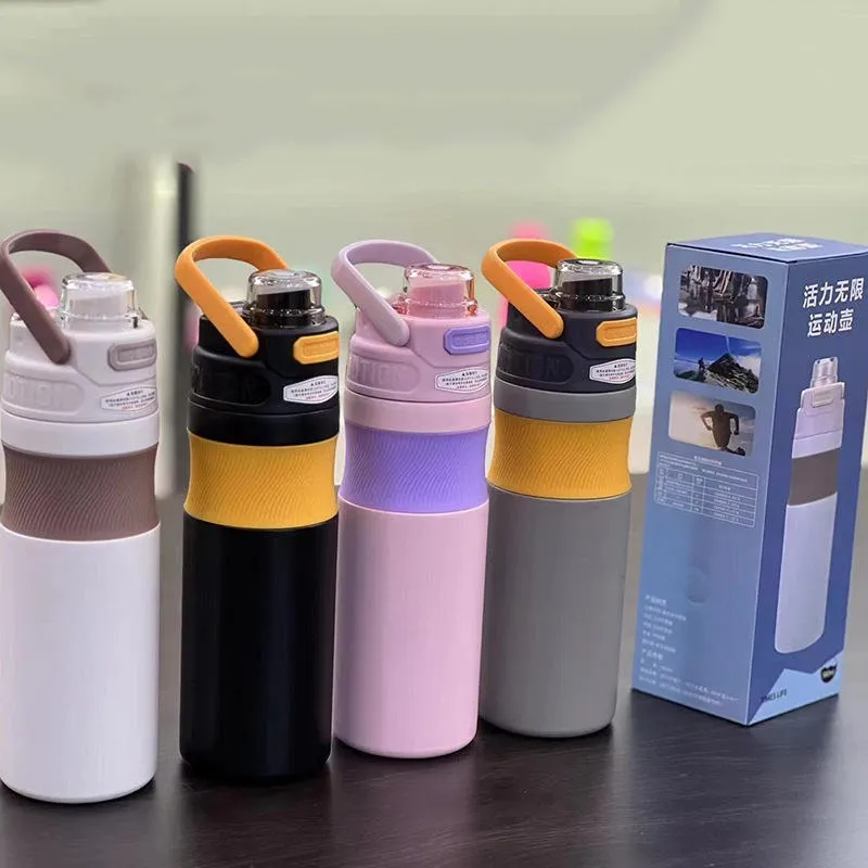 580ml Insulated water bottle for kids with Lid Opening