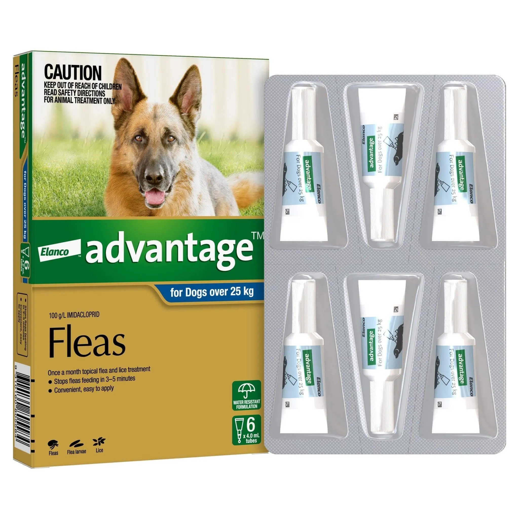 Advantage Flea Treatment 25kg  Dog