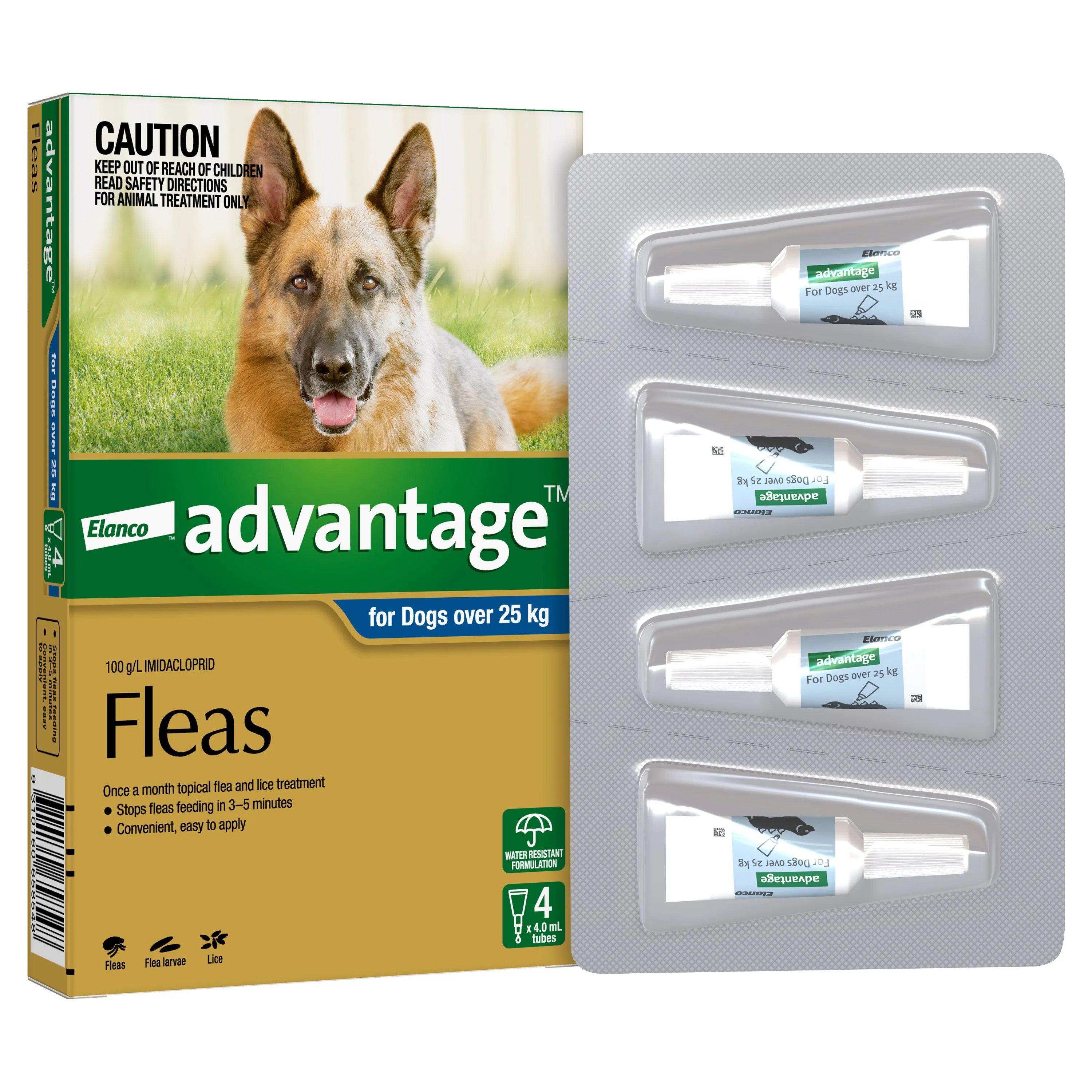 Advantage Flea Treatment 25kg  Dog