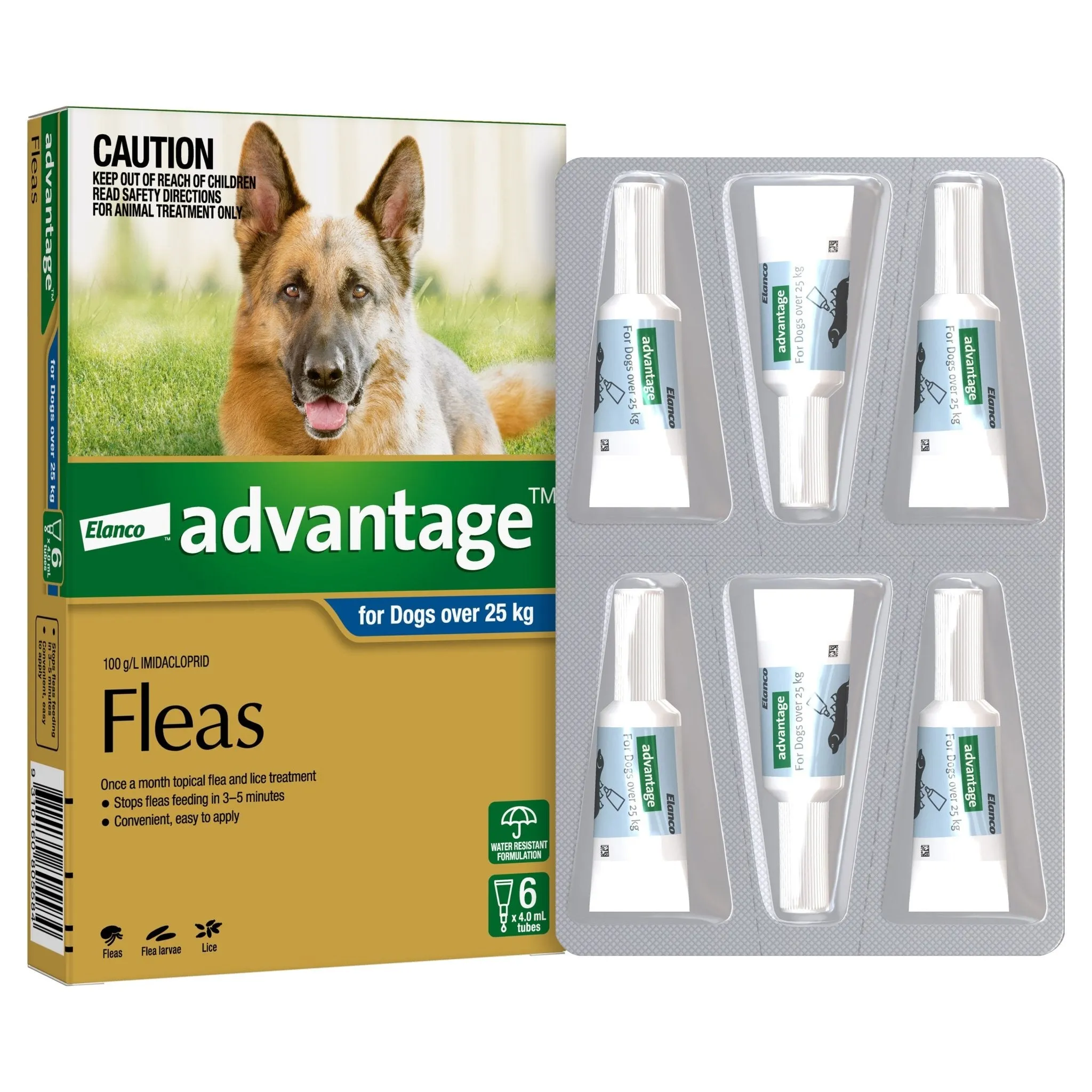 Advantage Flea Treatment 25kg  Dog