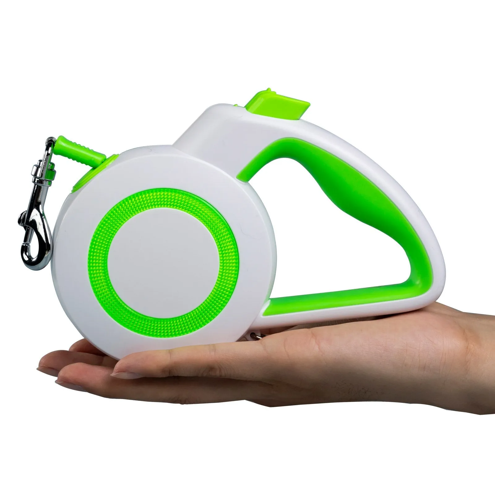 Aiitle Outdoor Night Running Reflective Dog Leash Green