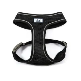 Ancol Viva Mesh Dog Harness Black S 34-45cm