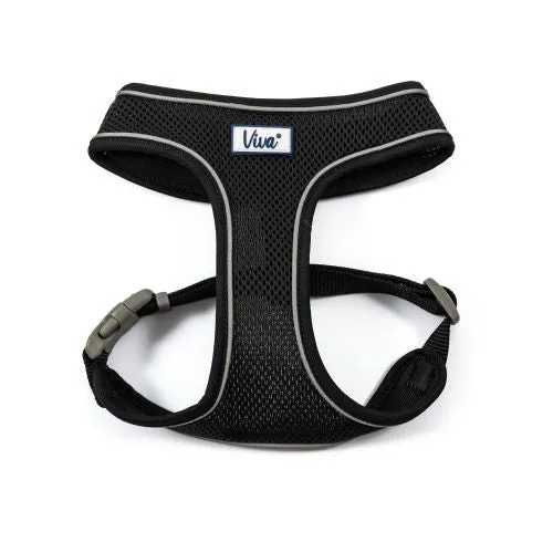 Ancol Viva Mesh Dog Harness Black S 34-45cm