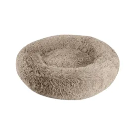 Arlee Warmly Shaggy Donut Taupe 39 x 39 x 10 Inch