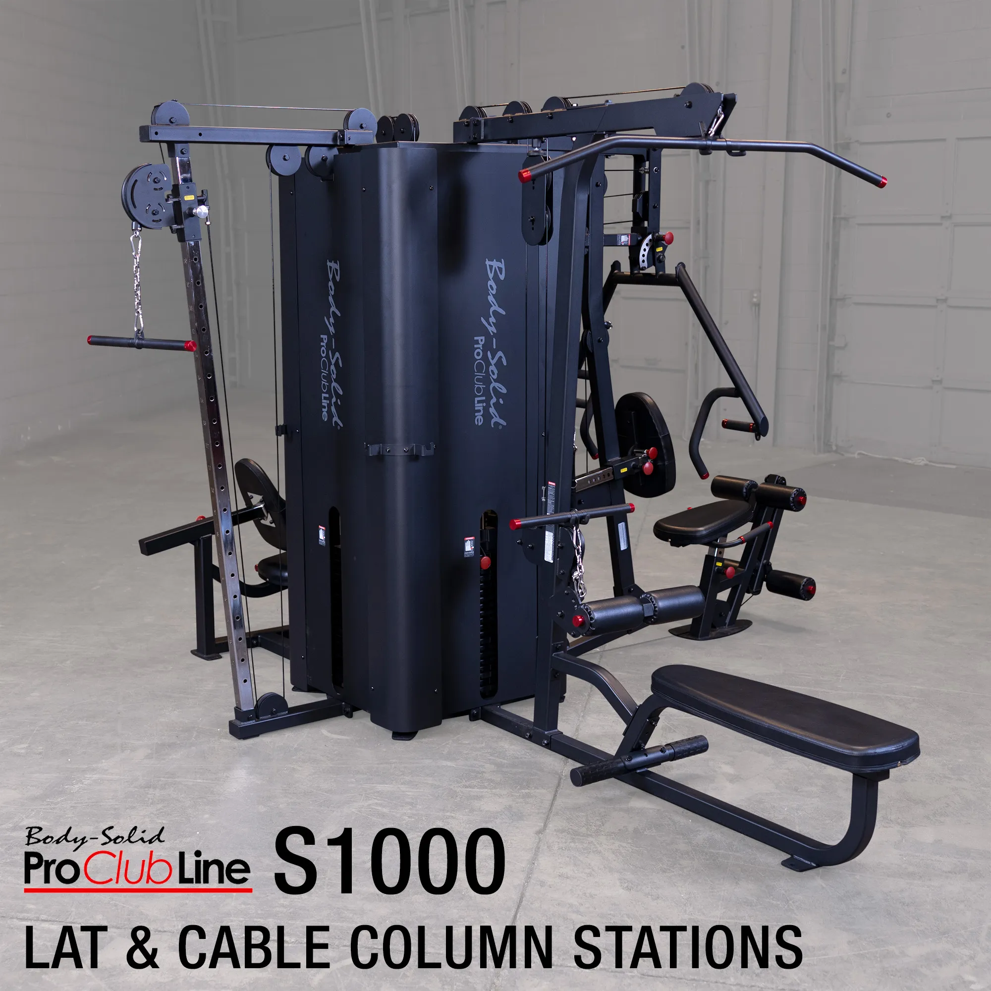 Body-Solid Pro Clubline S1000 Four Stack Gym