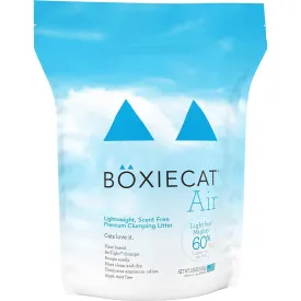 Boxie Cat Air Lightweight Scent Free Premium Clumping Litter 6.5lb