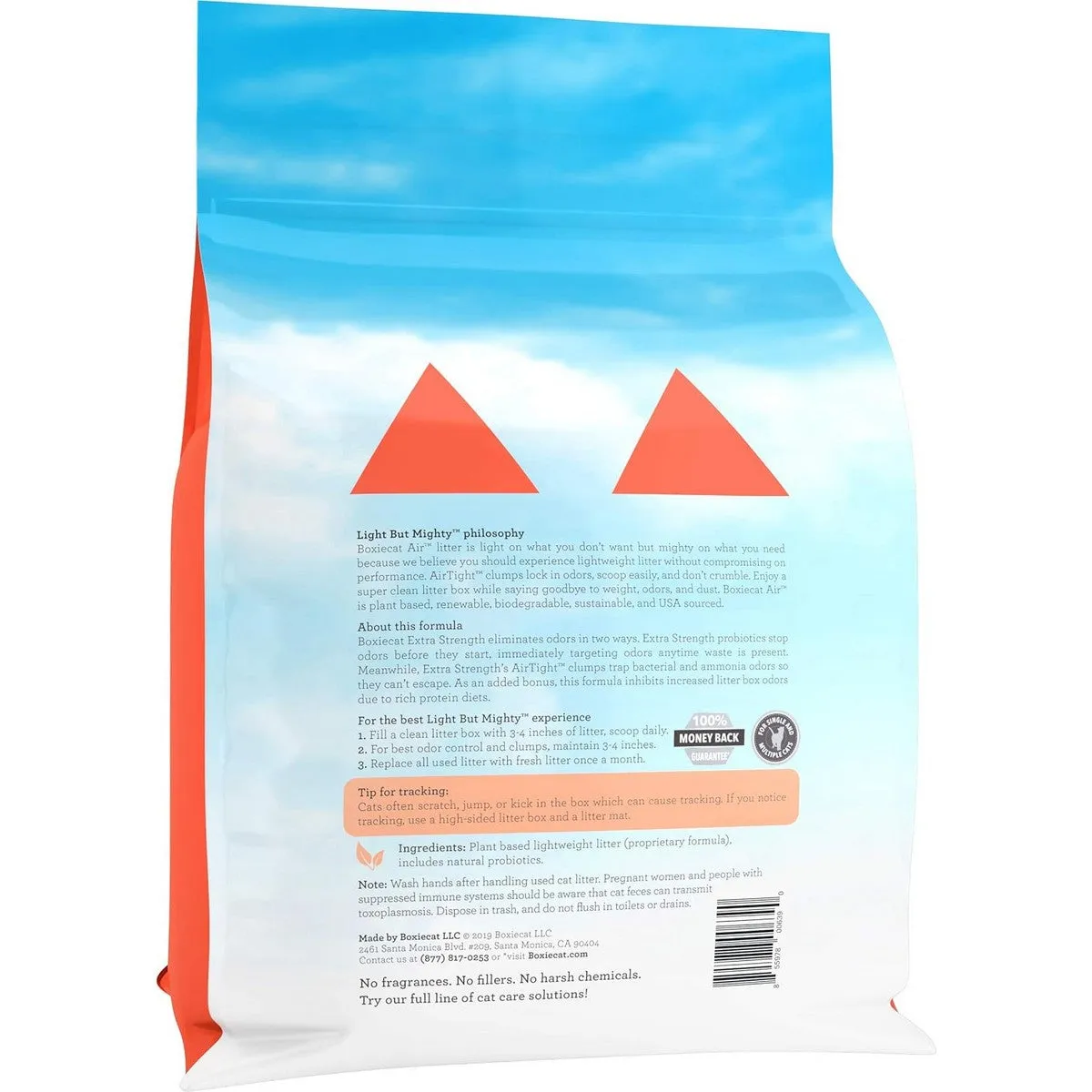 Boxiecat Air Lightweight Extra Strength Premium Clumping Litter 11.5lb