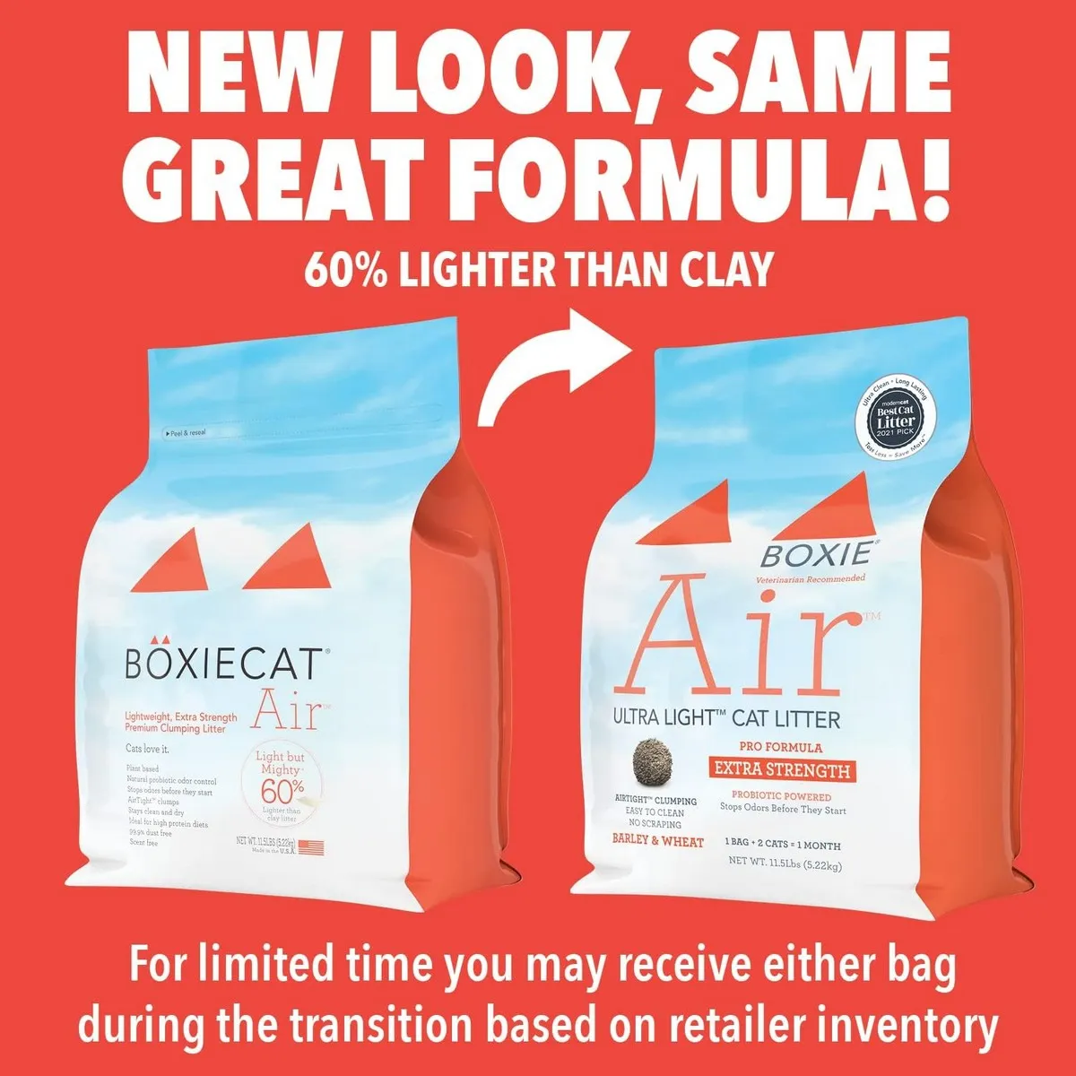 Boxiecat Air Lightweight Extra Strength Premium Clumping Litter 11.5lb