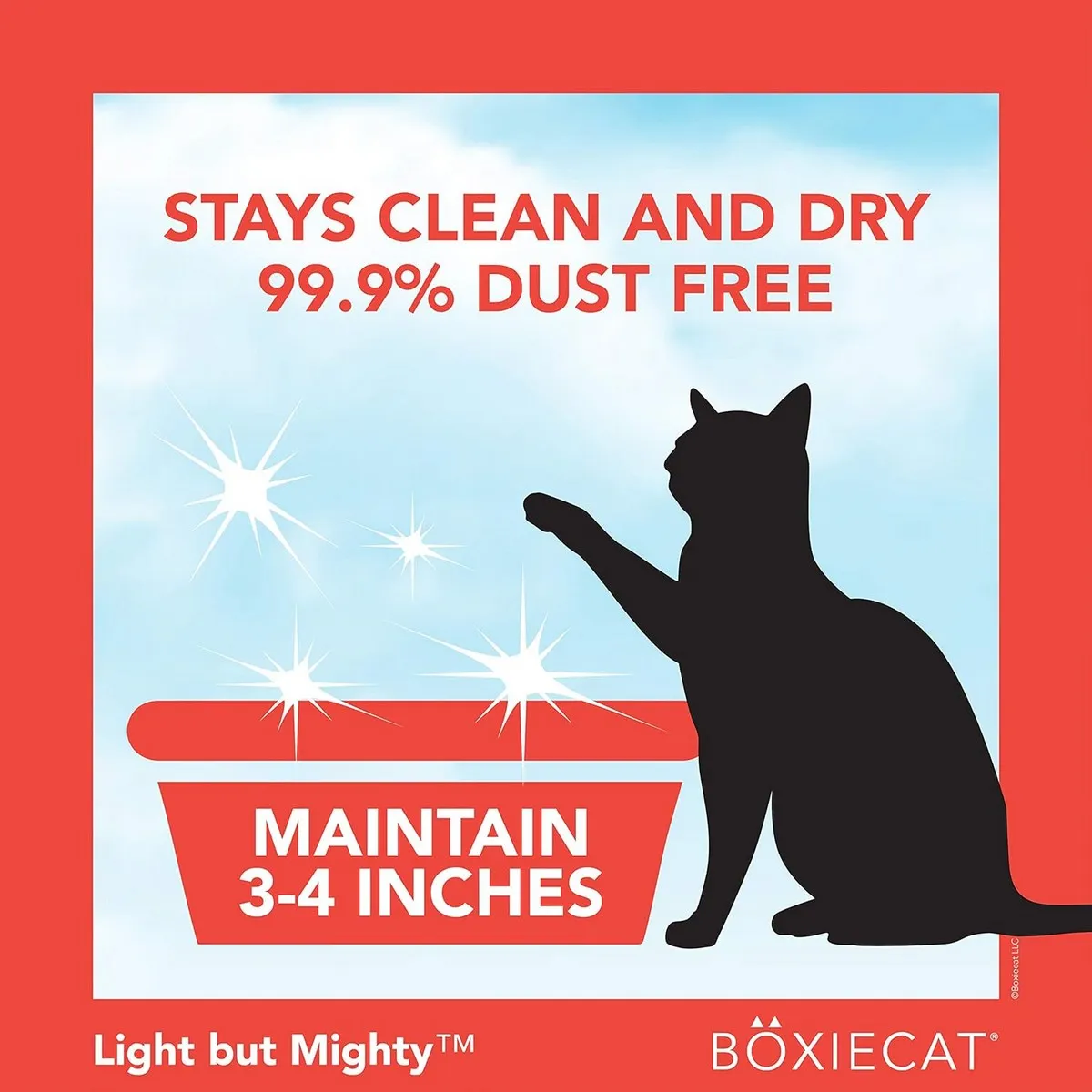 Boxiecat Air Lightweight Extra Strength Premium Clumping Litter 11.5lb