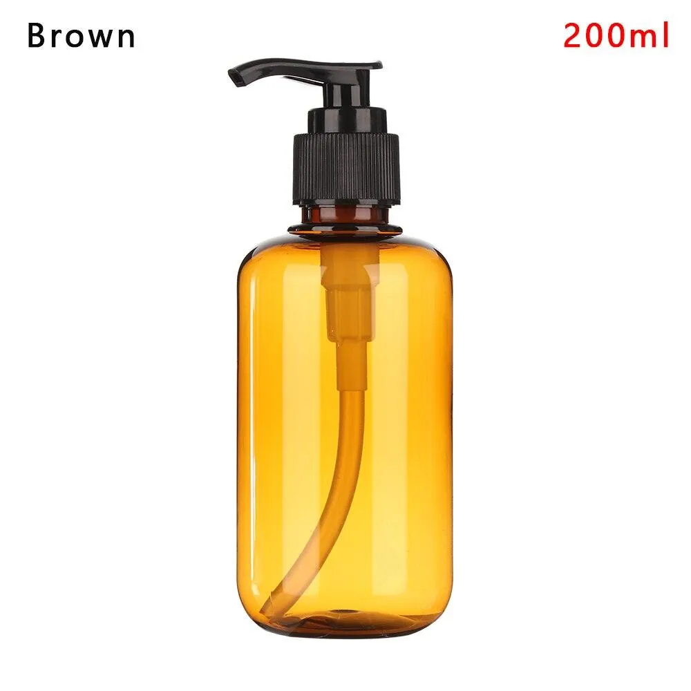Brown Foaming Pump Bottles Pump Container