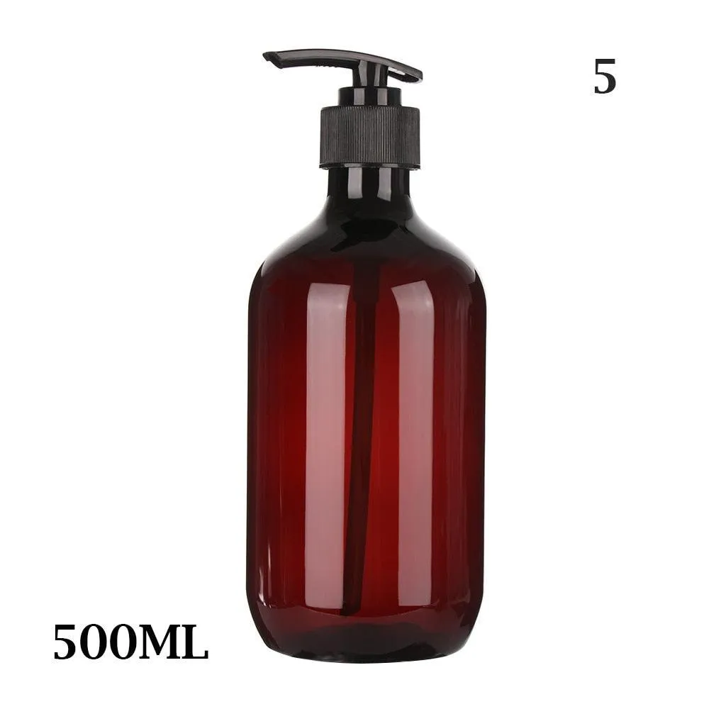 Brown Foaming Pump Bottles Pump Container