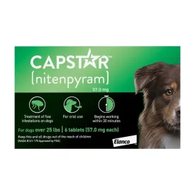 Capstar™ Fast Acting Oral Flea Treatment (Large Dogs)