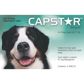 Capstar For Dogs Over 11kg ( 6 tablets)