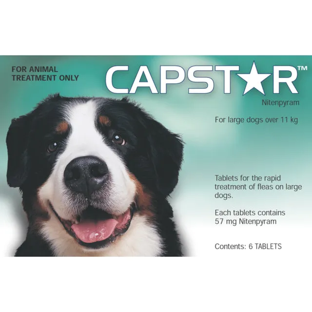 Capstar For Dogs Over 11kg ( 6 tablets)