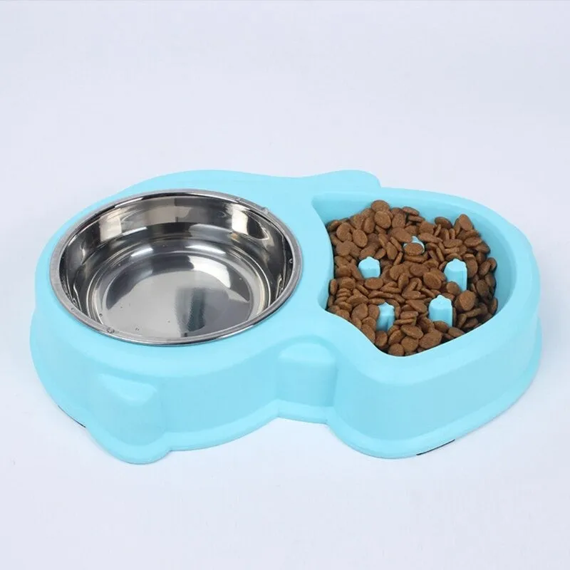 Cats Slow Feeding Bowl