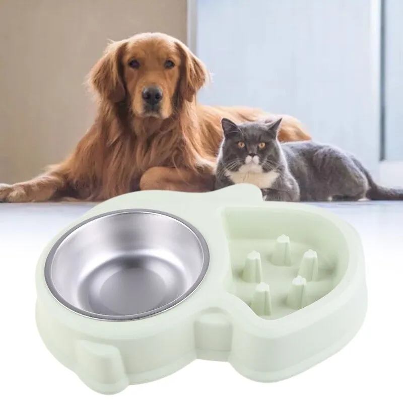 Cats Slow Feeding Bowl