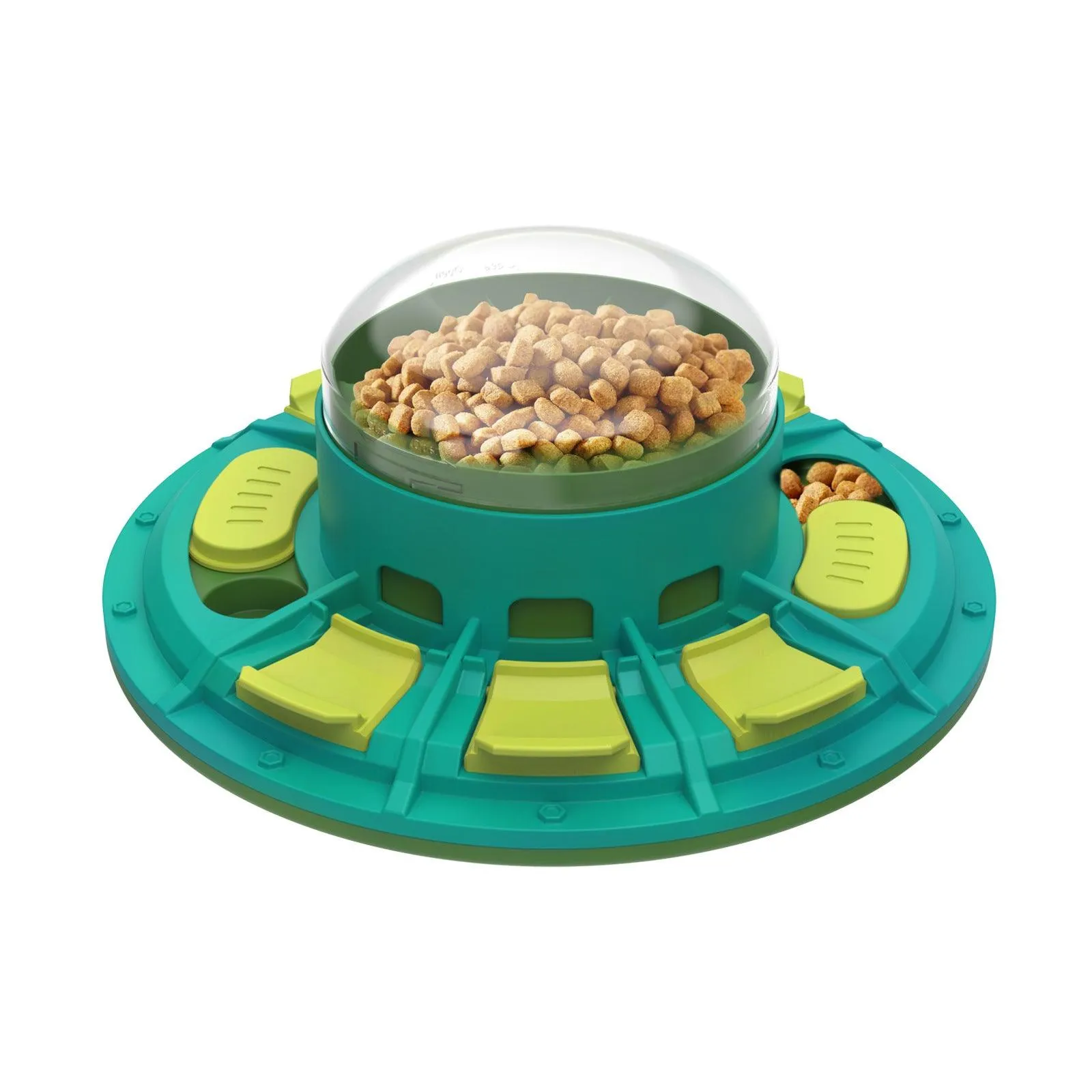 Challenge & Chow! Interactive Puzzle Feeder for Smarter, Slower Eating Dogs