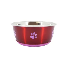 Cheeko Fusion Bowl For Dogs And Cats - Red