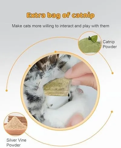 Chic Threads Interactive Cat Toys for Indoor Cats