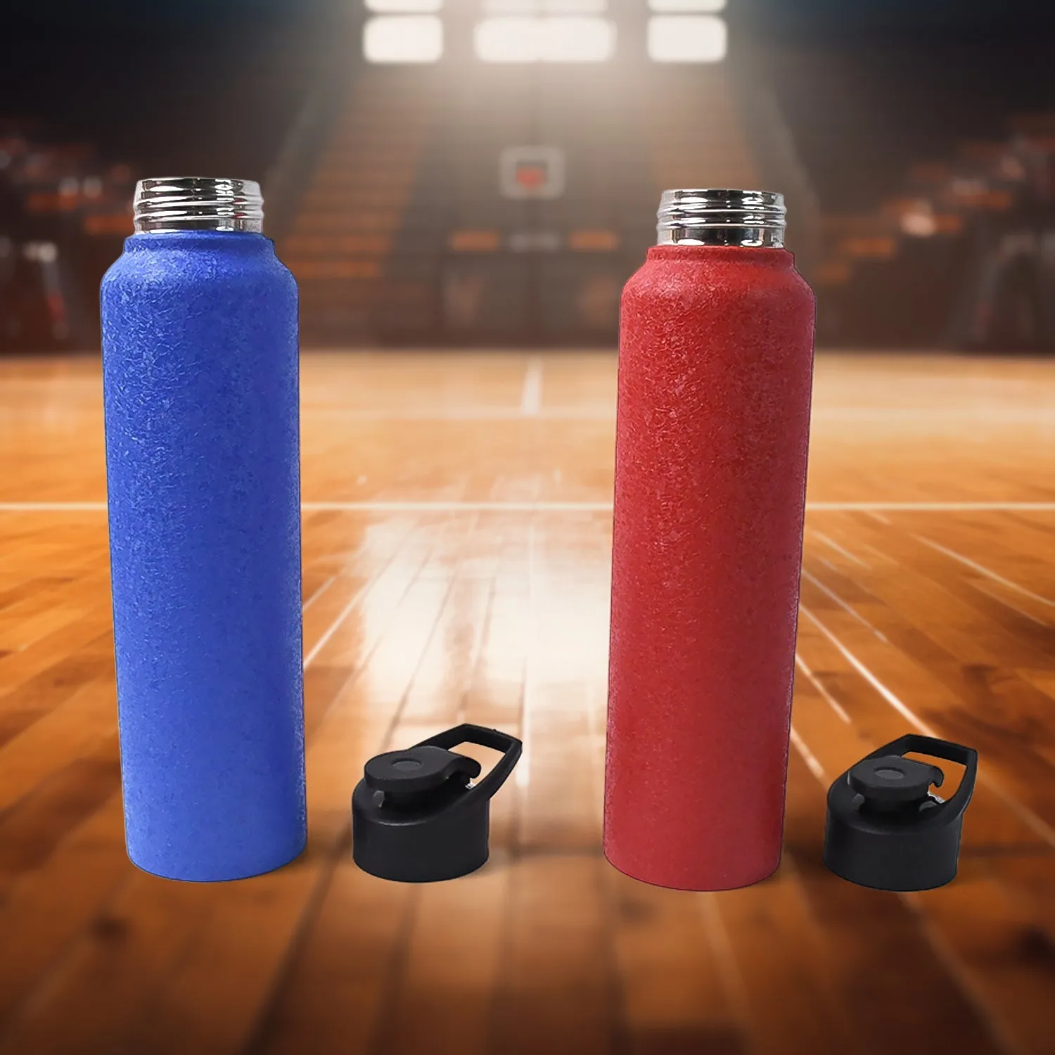Customize Stainless Steel Water Bottle, Fridge Water Bottle (1000ML / Mix Colour / 1 Pc)