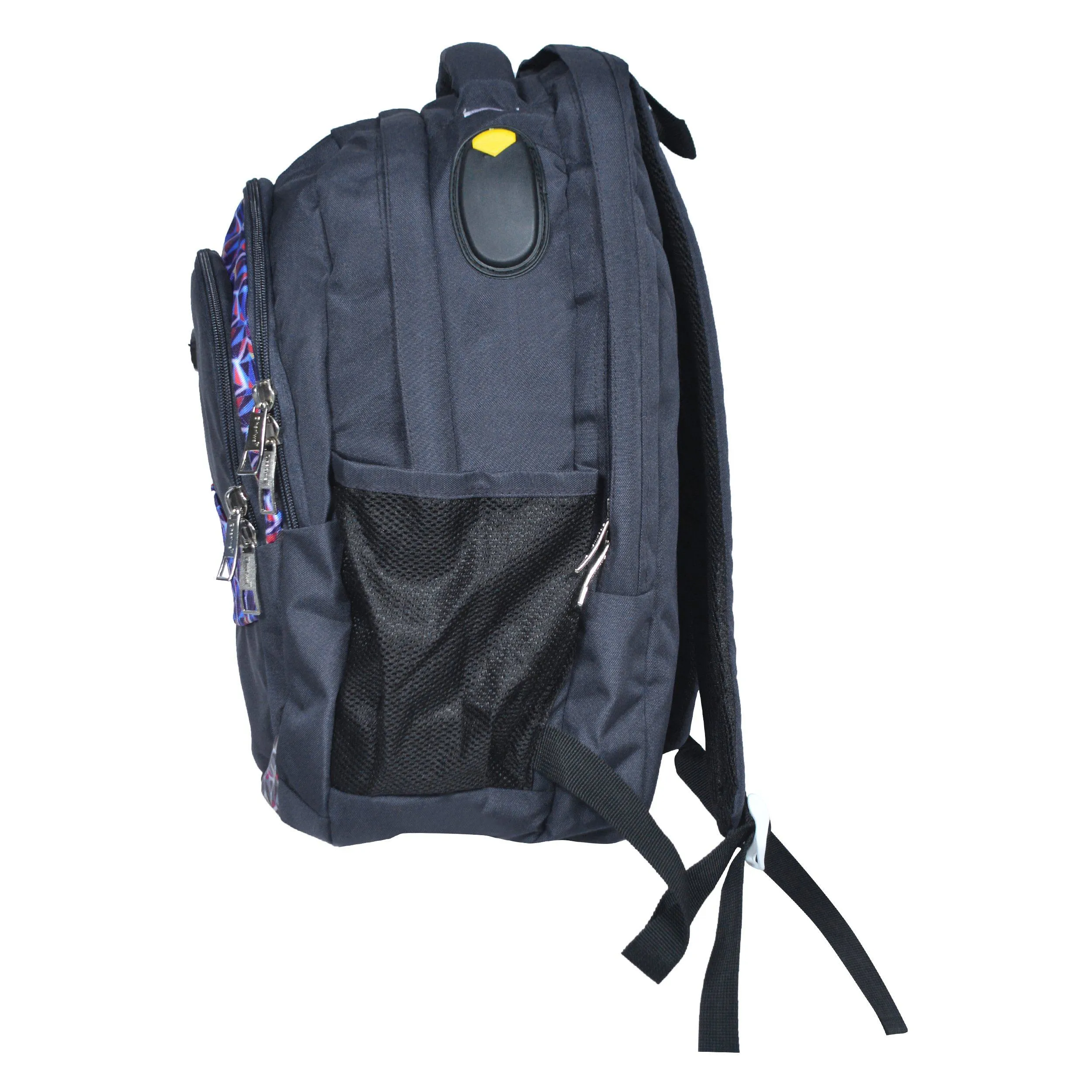 Dhariwal Multi Color Dual Compartment Unisex Printed School BackPack 39L BP-203