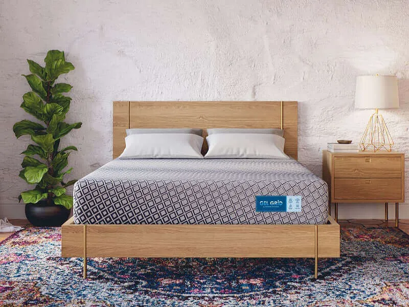 Diamond Float 10" Cool Gel Grid Foam Mattress