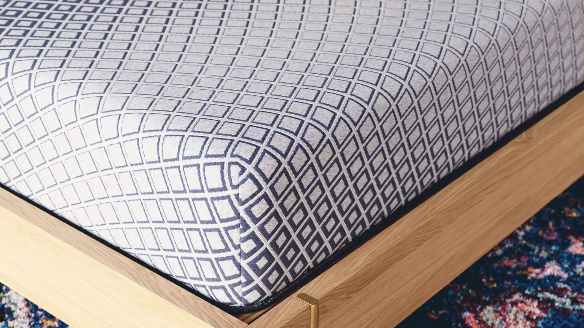 Diamond Float 10" Cool Gel Grid Foam Mattress