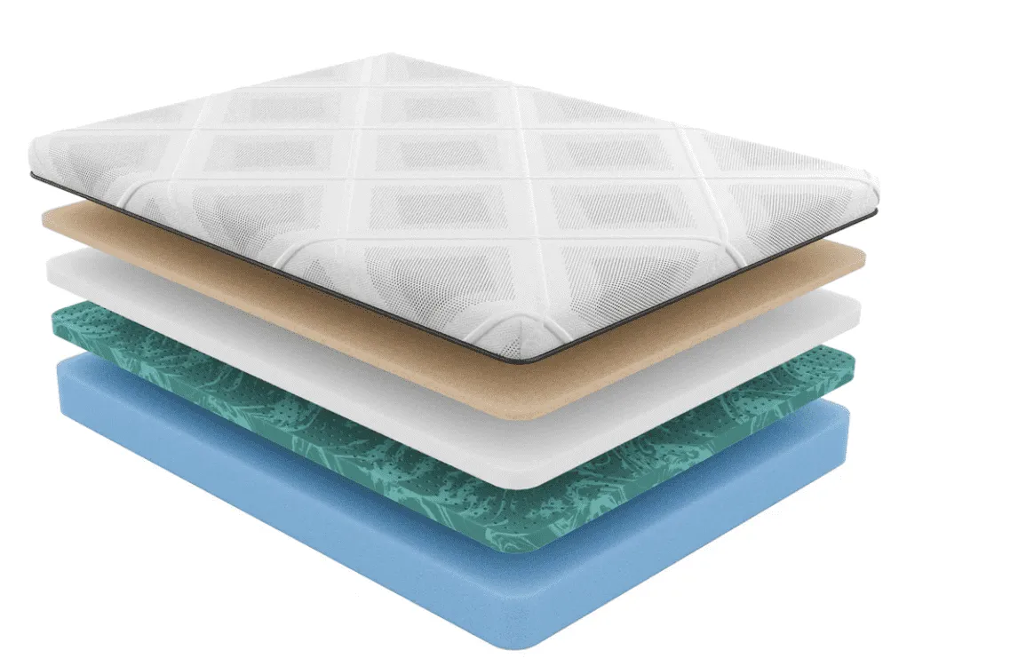 Diamond Rally Medium Cool Copper Gel Memory Foam 12" Mattress
