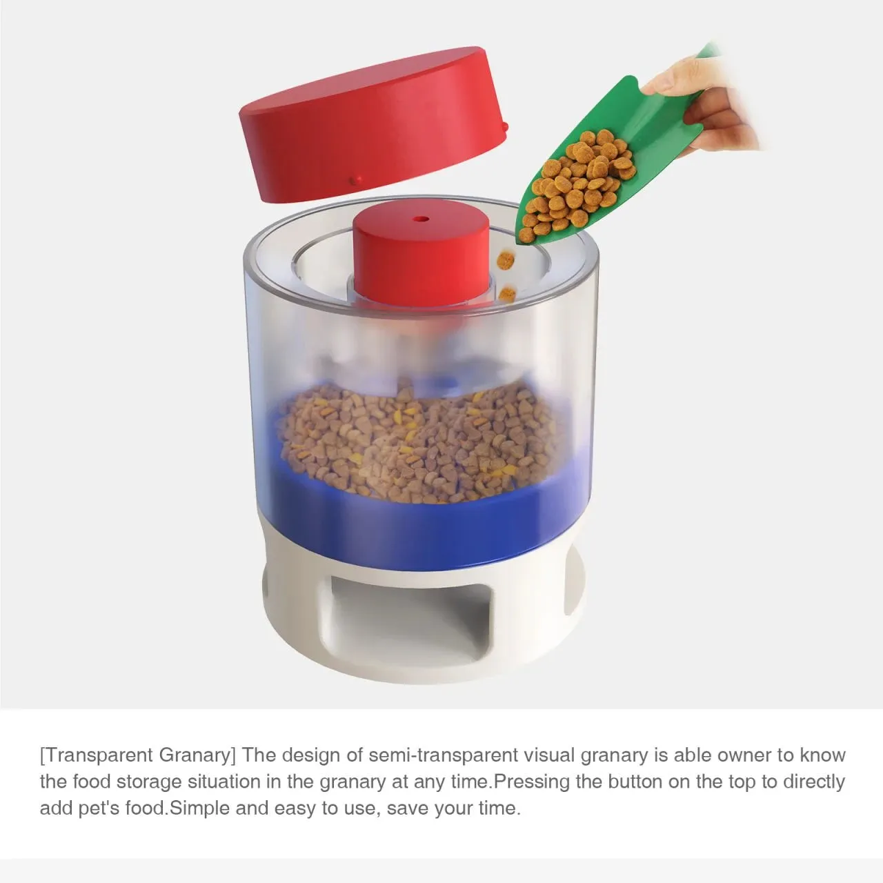 Dog Interactive Toys Automatic Catapult Food Dispenser Slow Feeder Press Food Leaker