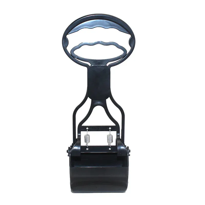 Dog Pooper Scooper Long Handle Jaw Clamp Heavy Duty Puppy Cat Waste Picker Pet Cleaning Shovel Tools