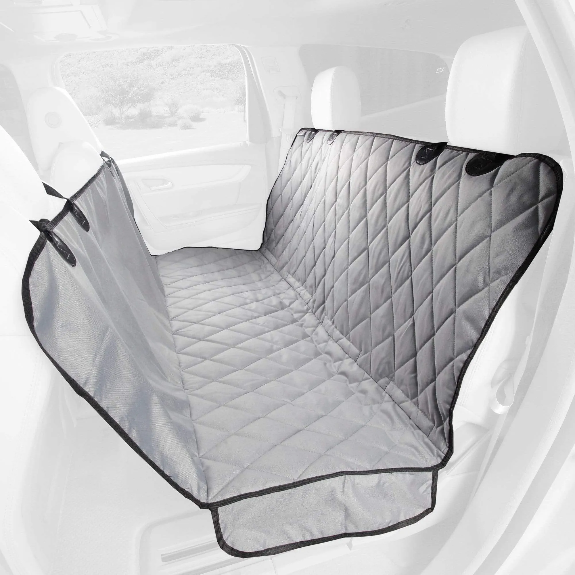 Dog Rear Seat Cover with Hammock by 4Knines®