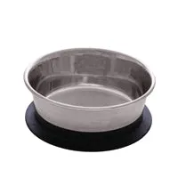 Dogit Stainless Steel Non-Skid Stay-Grip Dog Bowl - 450 ml (15.2 fl.oz.)