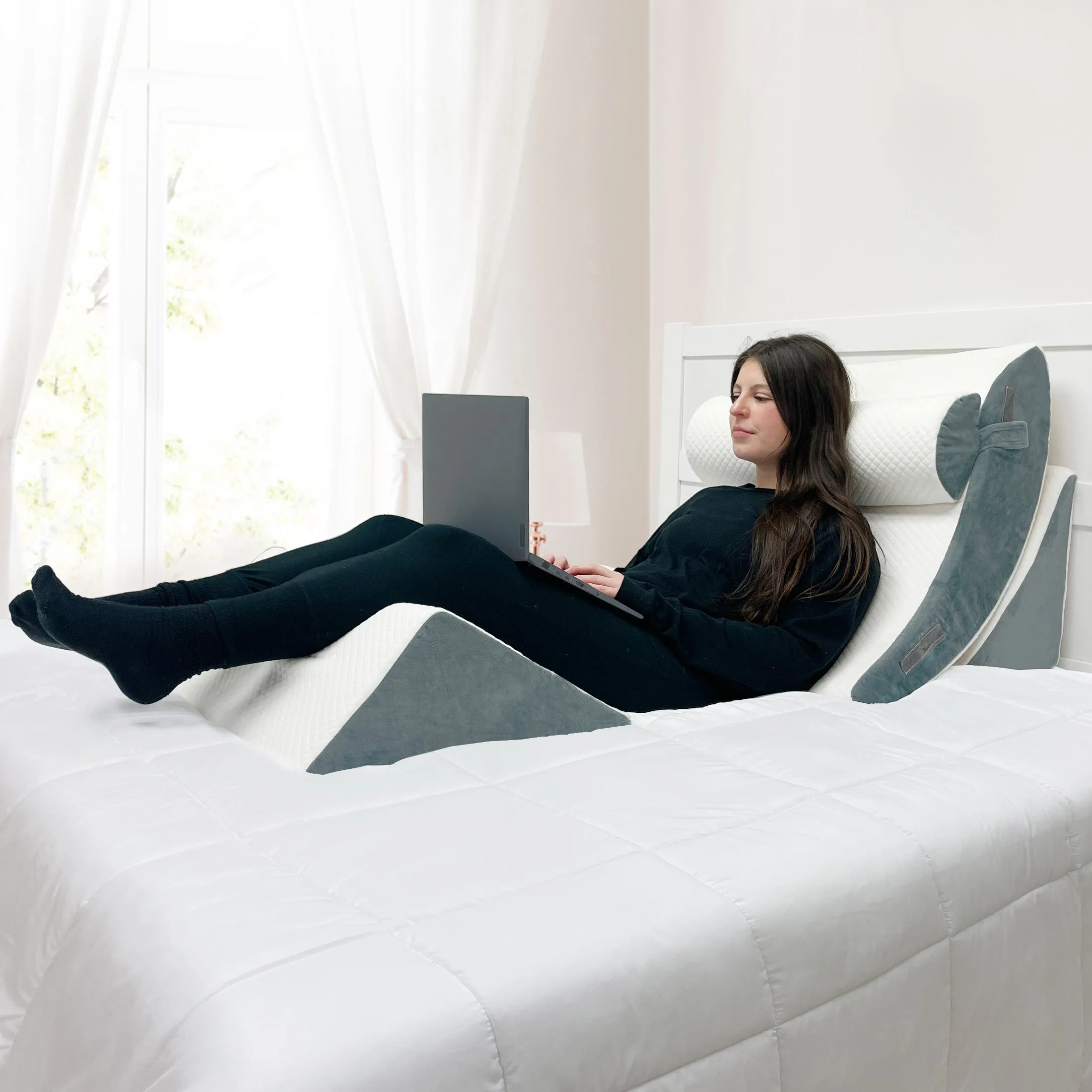 Dream Plush® Adjustable Wedge Pillow Set